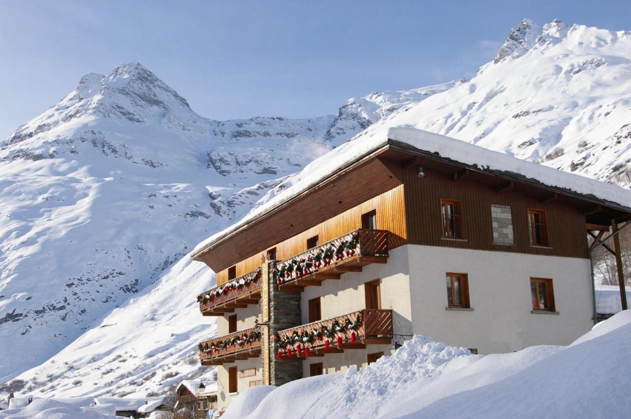 Hotel Du Glacier Des Evettes Bonneval-sur-Arc Exterior foto